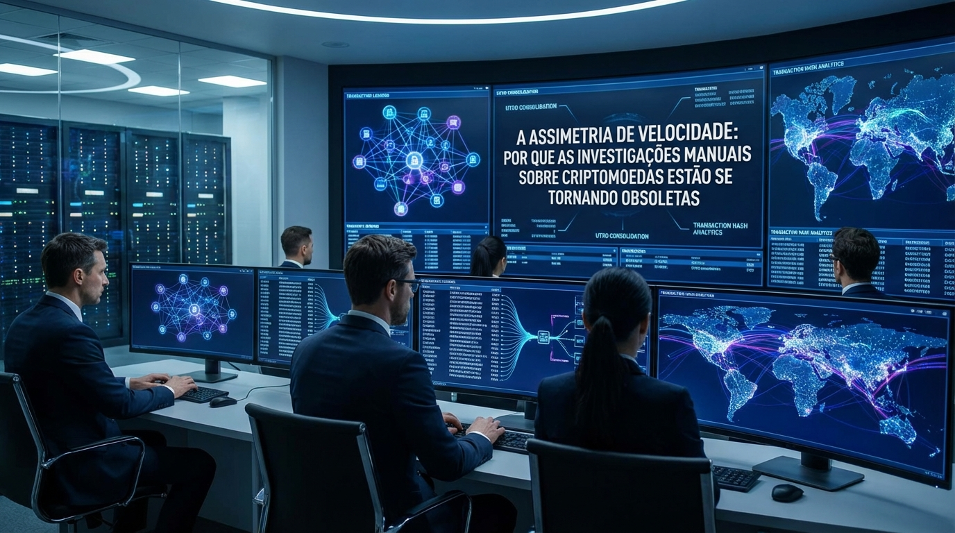 A assimetria de velocidade nas investigações criptográficas