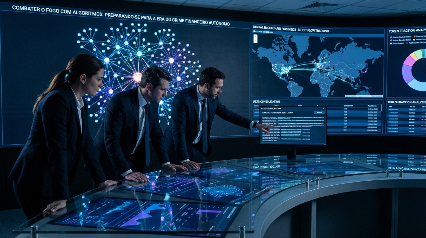 Combater o fogo com algoritmos: Preparando-se para a era do crime financeiro autônomo