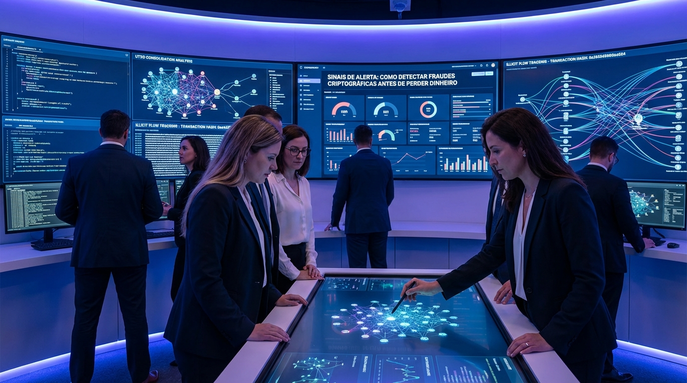 Sinais de alerta: como detectar fraudes criptográficas antes de perder dinheiro