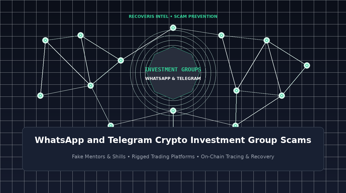 Golpes de grupos de investimento cripto no WhatsApp e Telegram: como falsos mentores, cúmplices e corretoras manipuladas roubam fundos