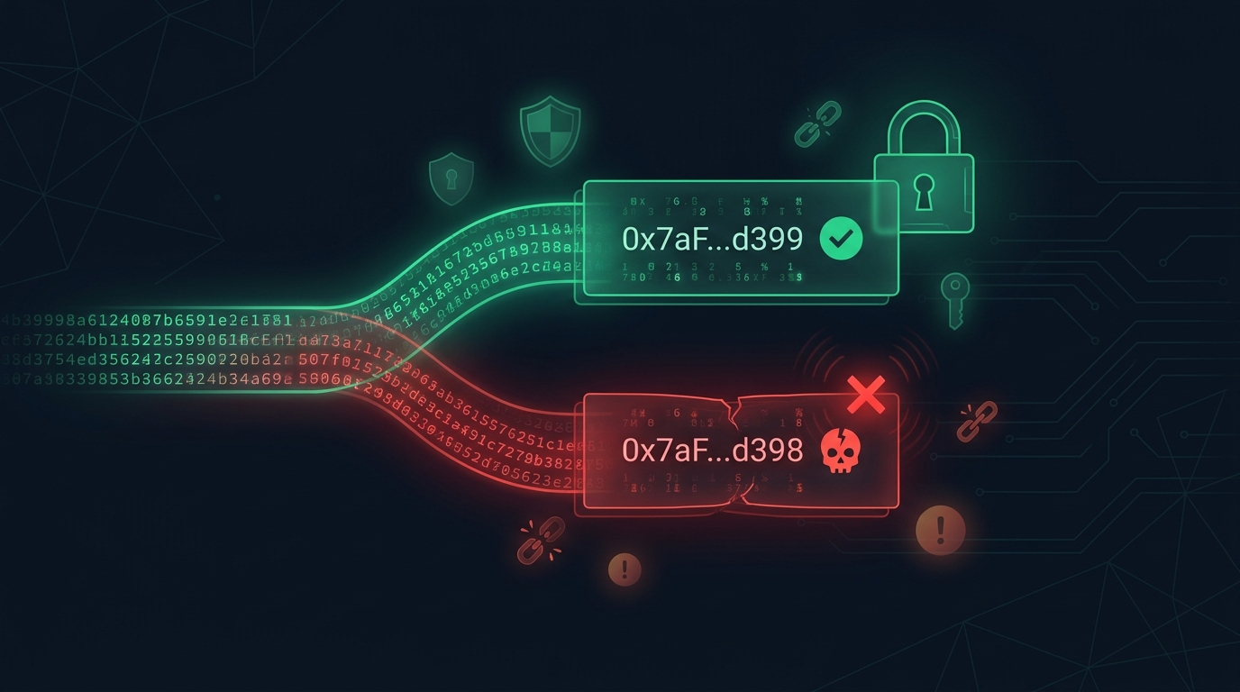 Ataques de envenenamento de endereço cripto